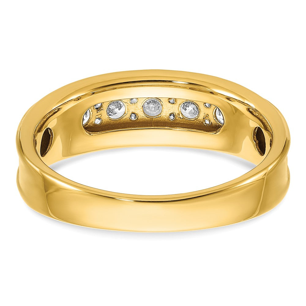 14k IBGoodman Men's Polished Ring Mounting