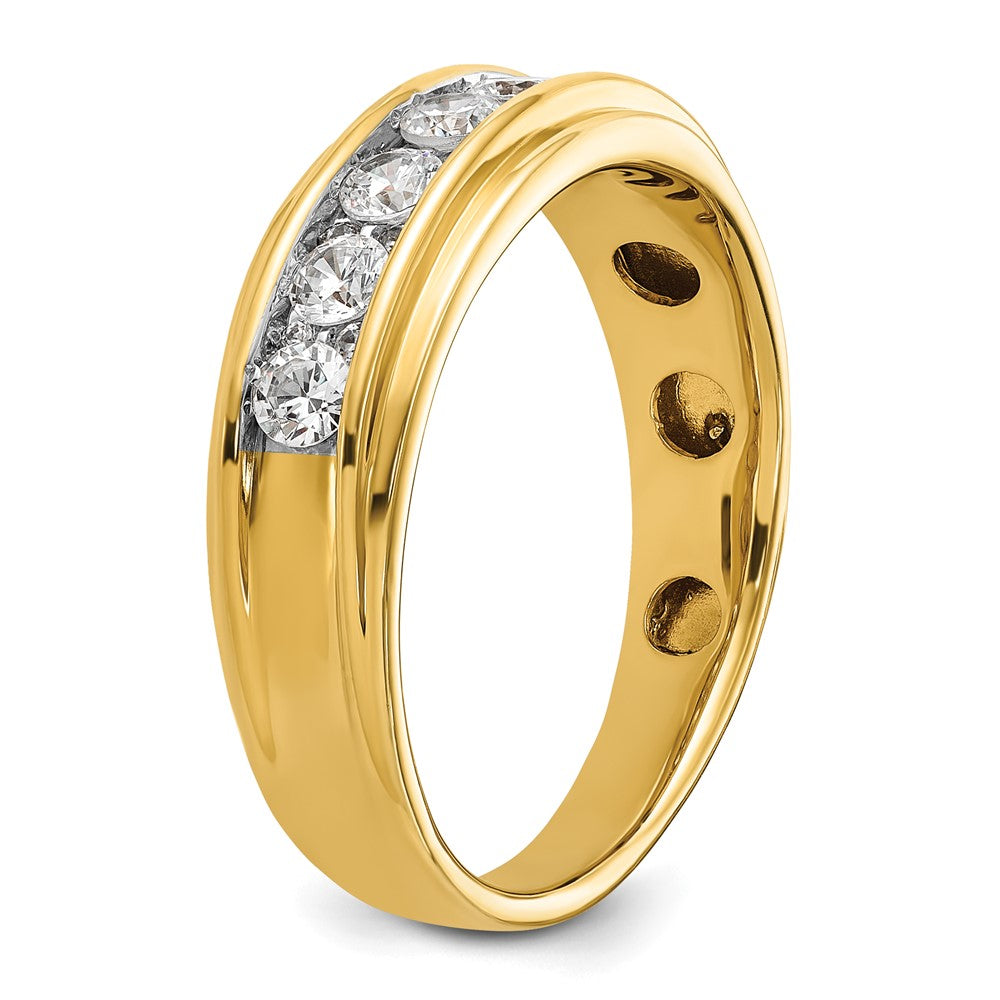 14k IBGoodman Men's Polished Ring Mounting