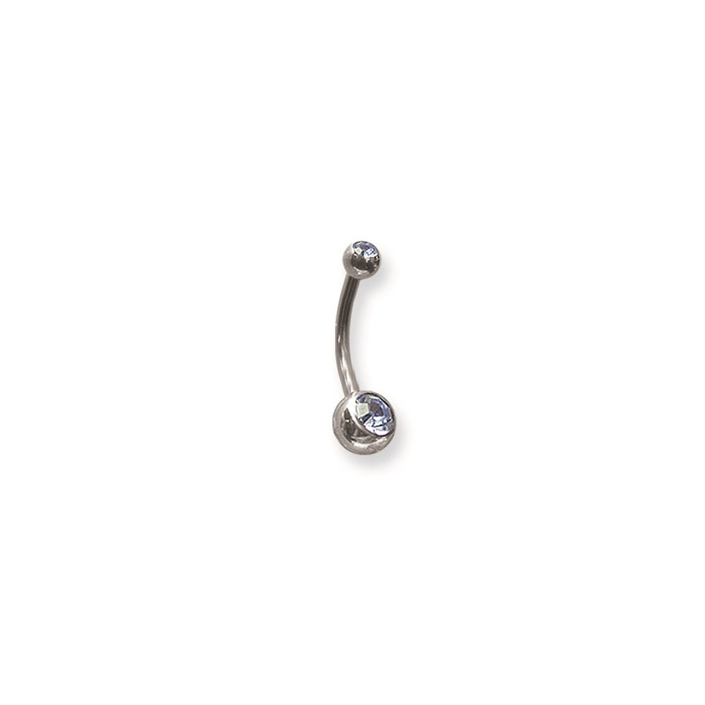 SGSS Int Thrd Curv BBs w 2 Gem Balls 14G (1.6mm) 7/16 (12mm) Long Int T
