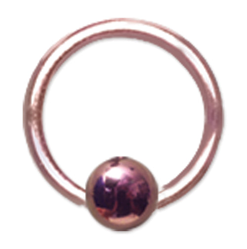 16G (1.3Mm) 5/16 (8Mm) Long W/ 4Mm Ball Dark Pink Titanium 16G (1.3Mm)