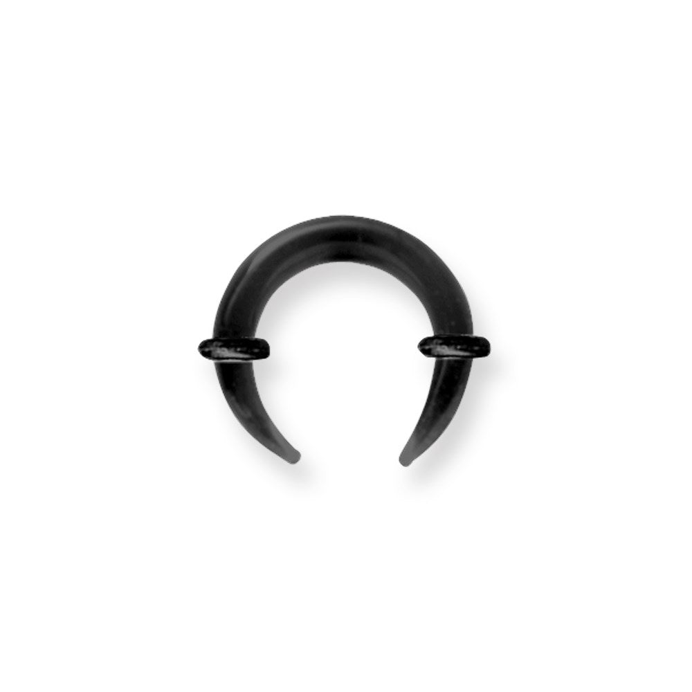 Pyrex Pinchers Solid Colors 8G (3.2mm) 1/2 (13mm) Dia w 2 black o-rings