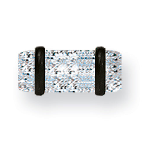 Acrylic Uv Sensitive Heavy Glitter Plug W 2 Rubber O-Rings 4G (5.2Mm) 1/2