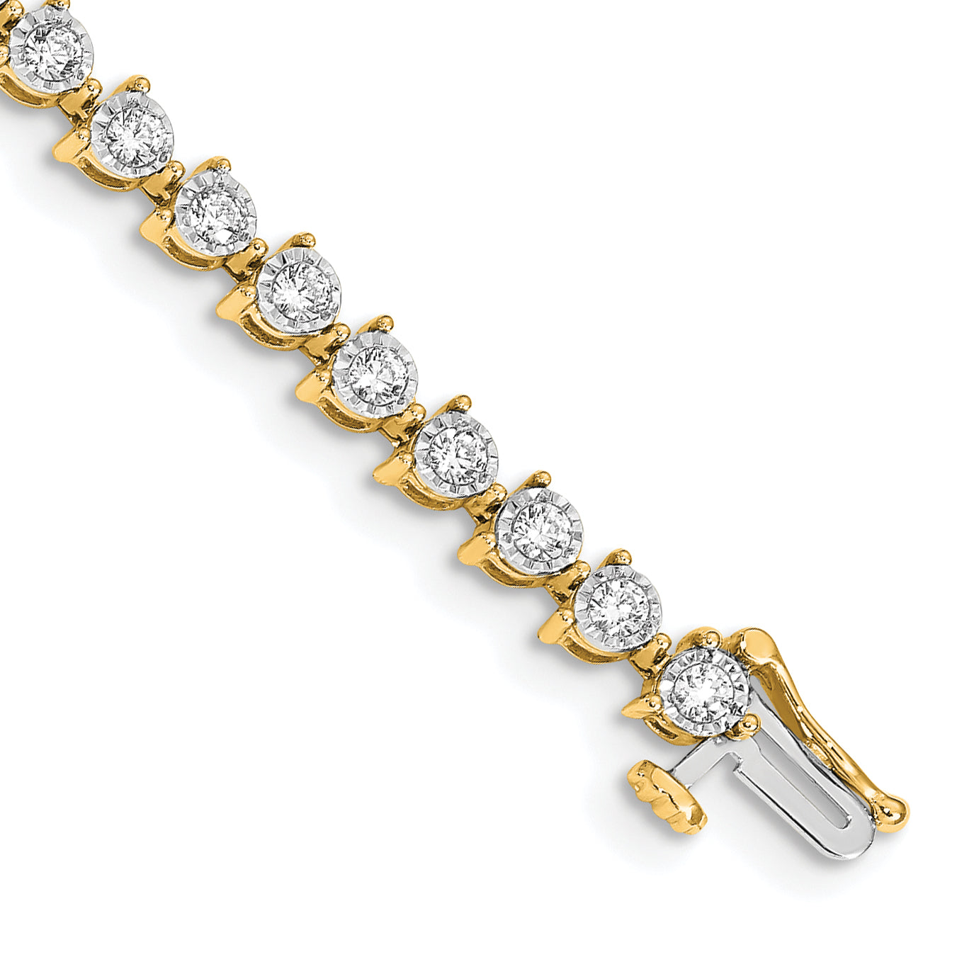 14K Lab Grown Diamond Vs/Si Fgh Bracelet