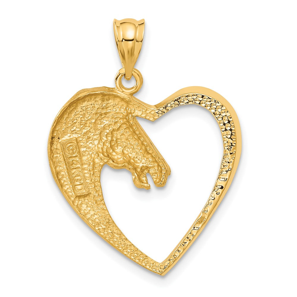 14k Horse Pendant