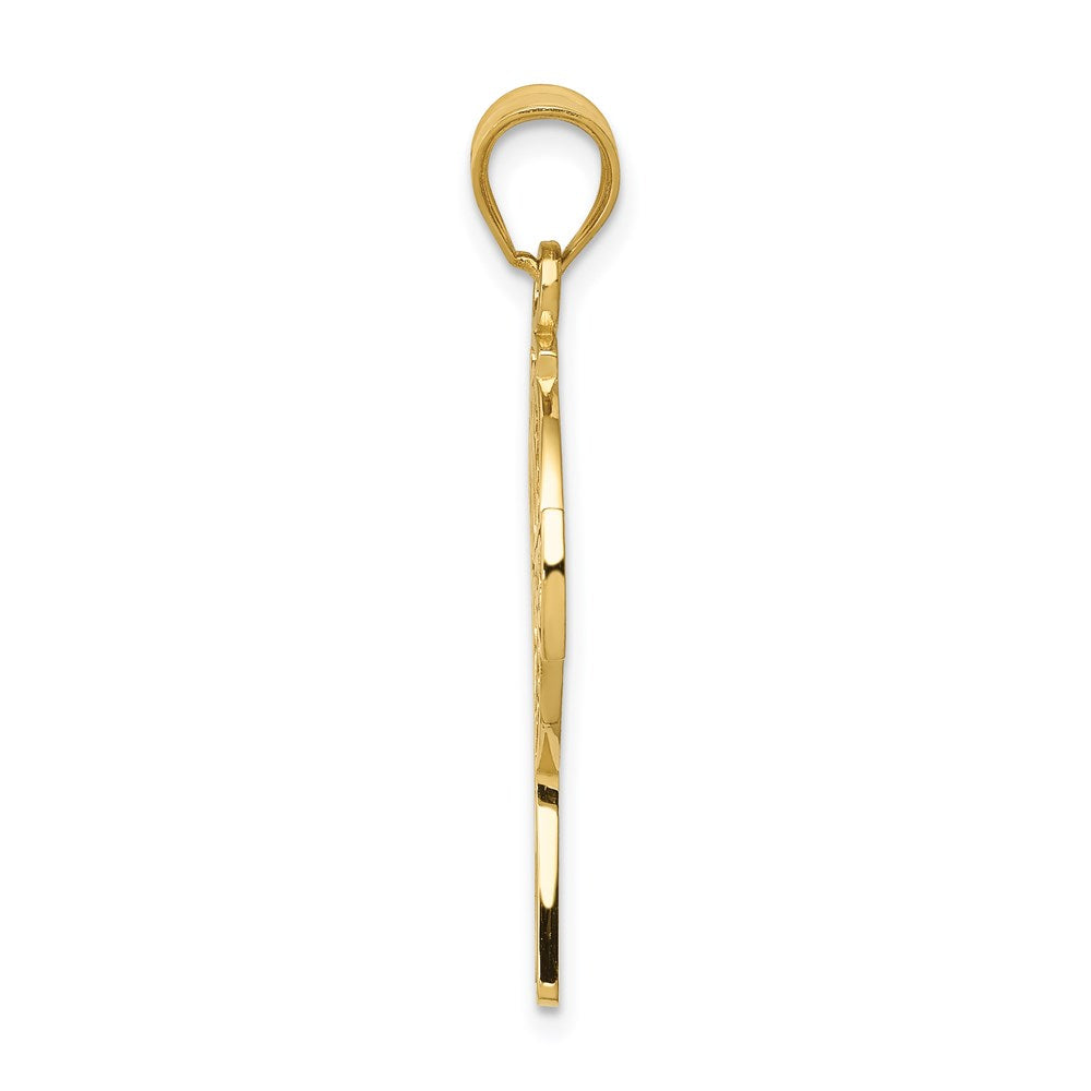 14k Celtic Cross Pendant