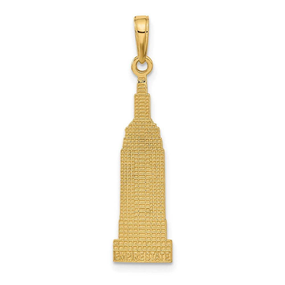 14k EMPIRE STATE Building Pendant