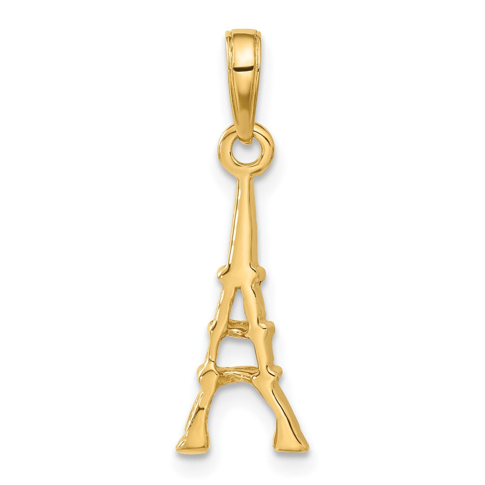 14k Eiffel Tower Pendant