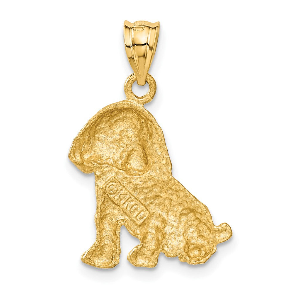 14k Dog Charm