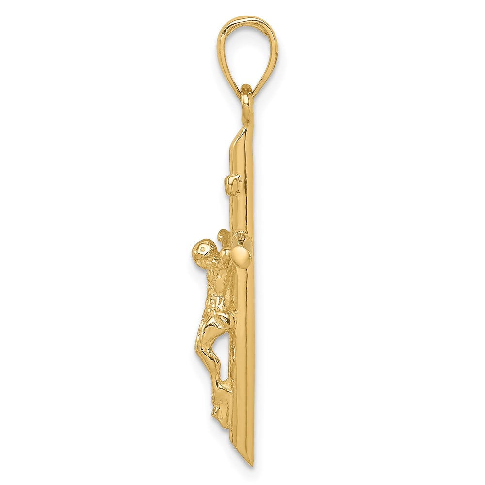 14k INRI Crucifix Pendant