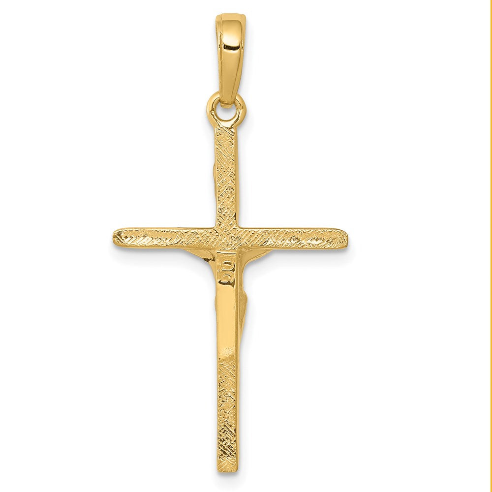 14k Crucifix Pendant
