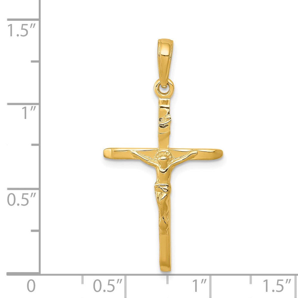 14k Crucifix Pendant