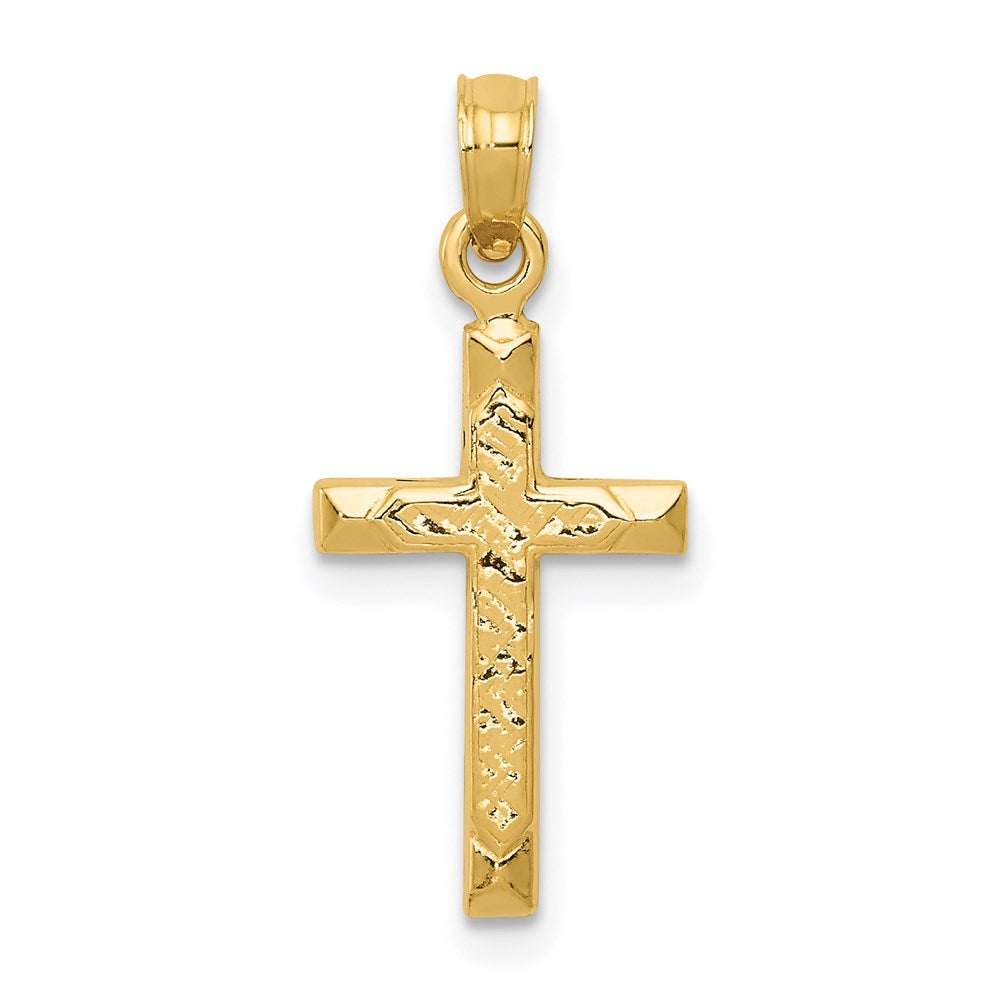 14K Cross Pendant