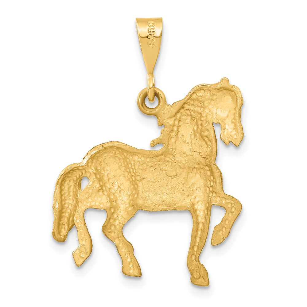 14k Horse Pendant