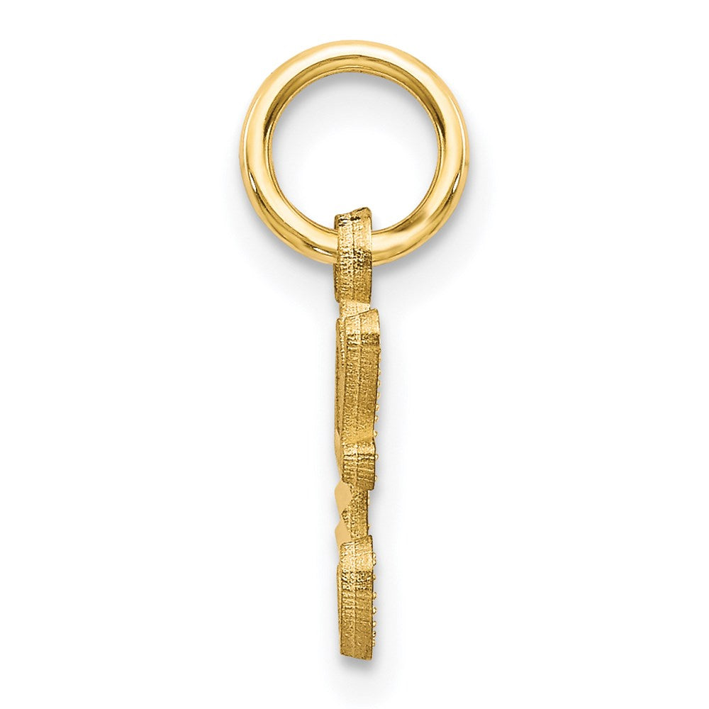 14k Letter C Initial Charm