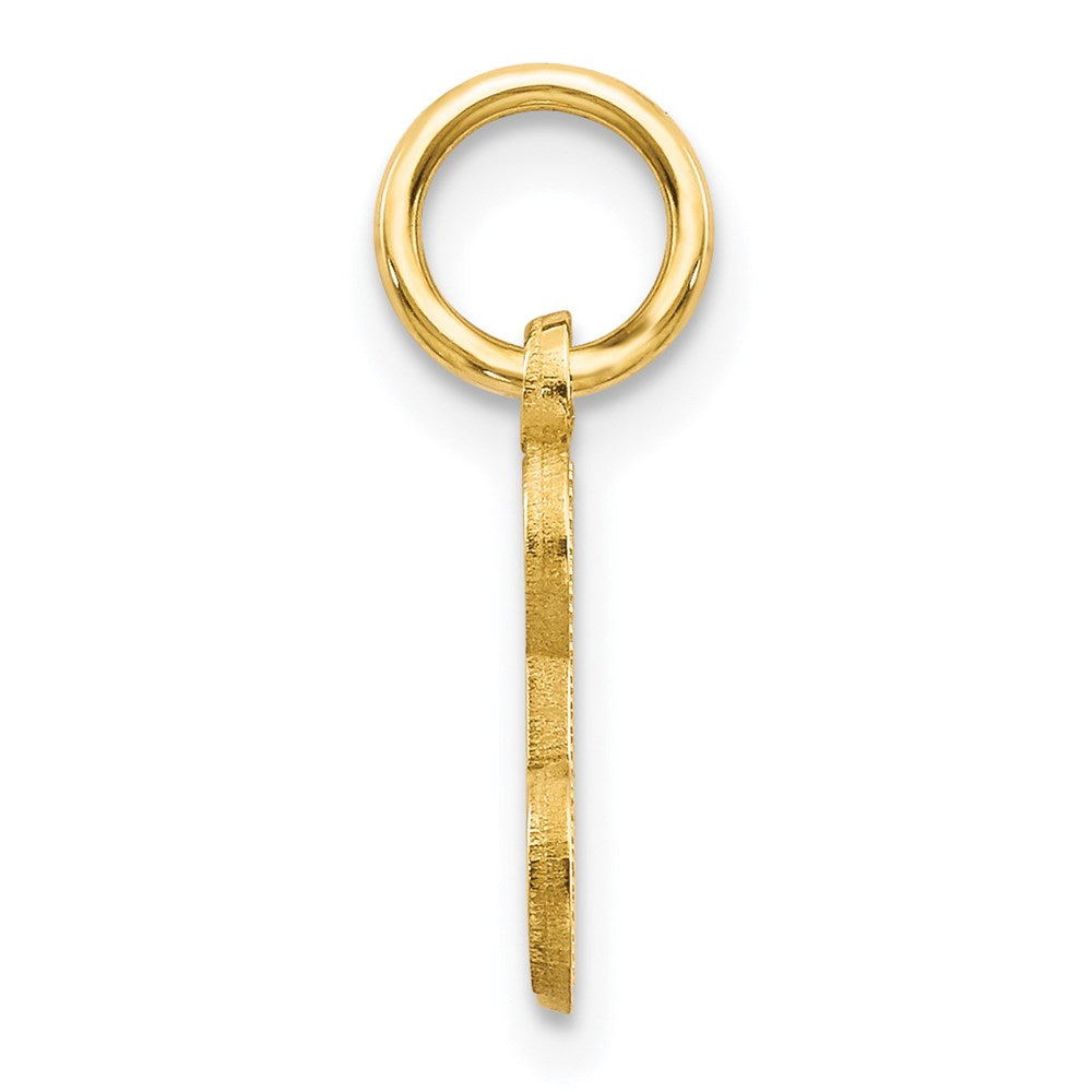 14k Letter E Initial Charm