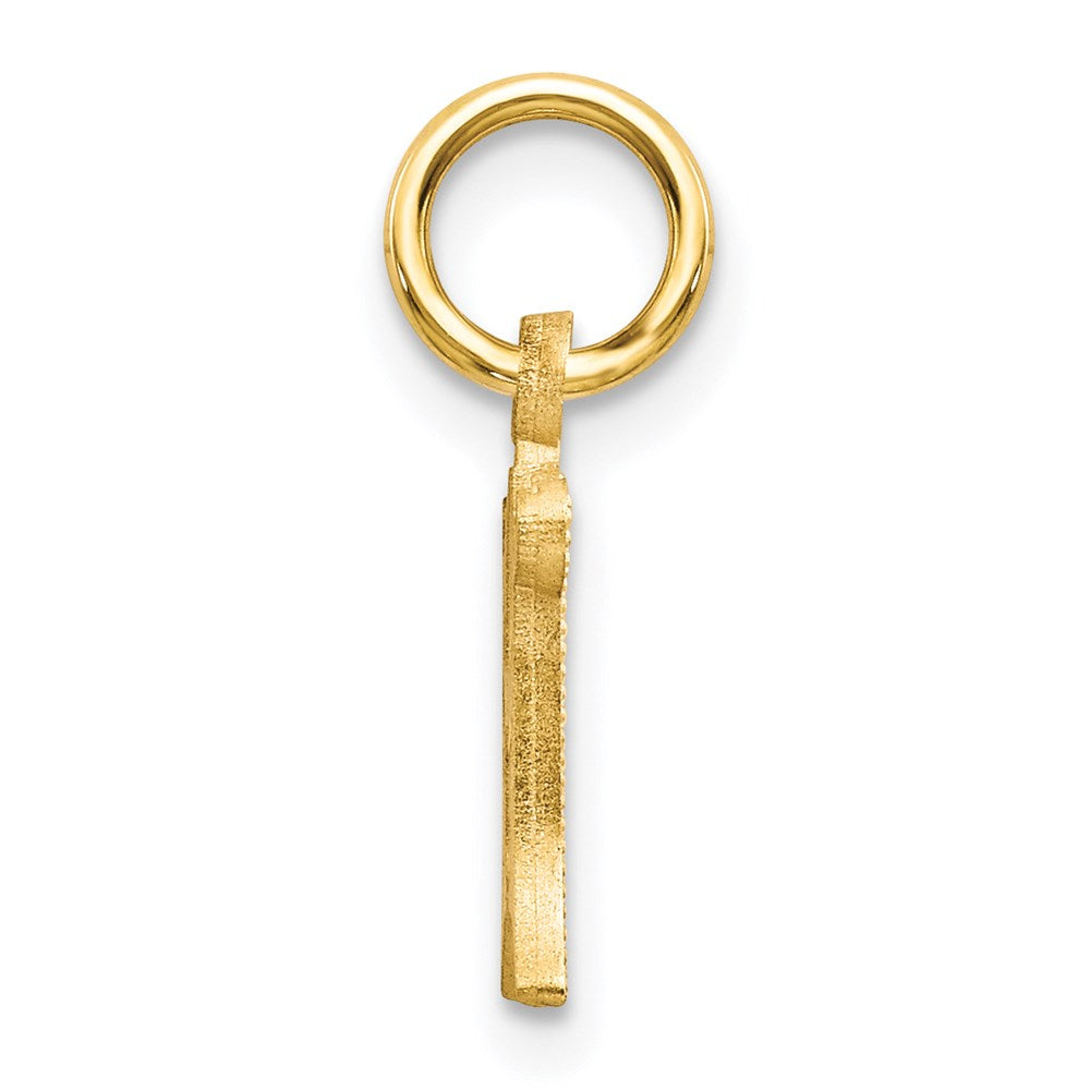 14k Letter H Initial Charm