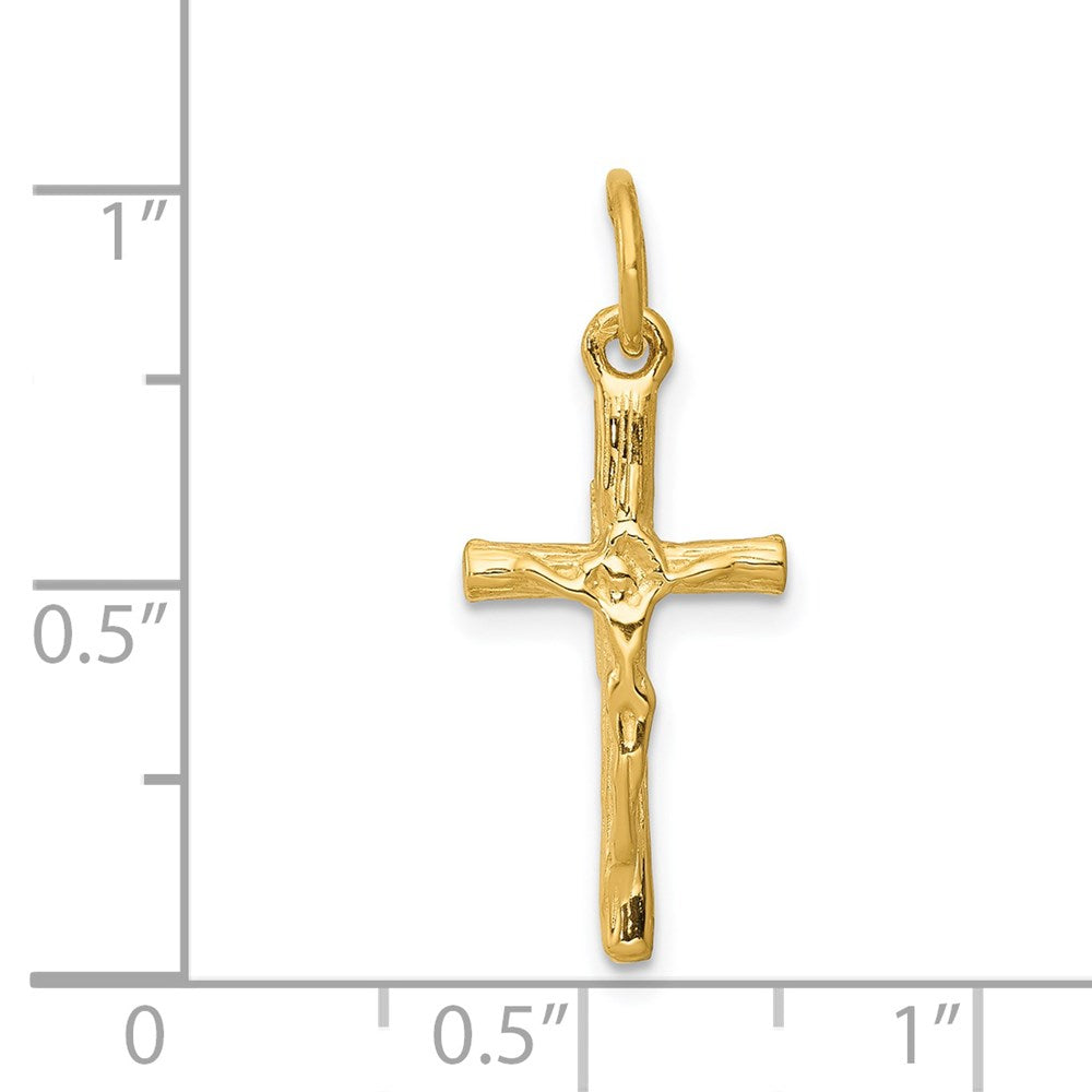 14k Crucifix Charm