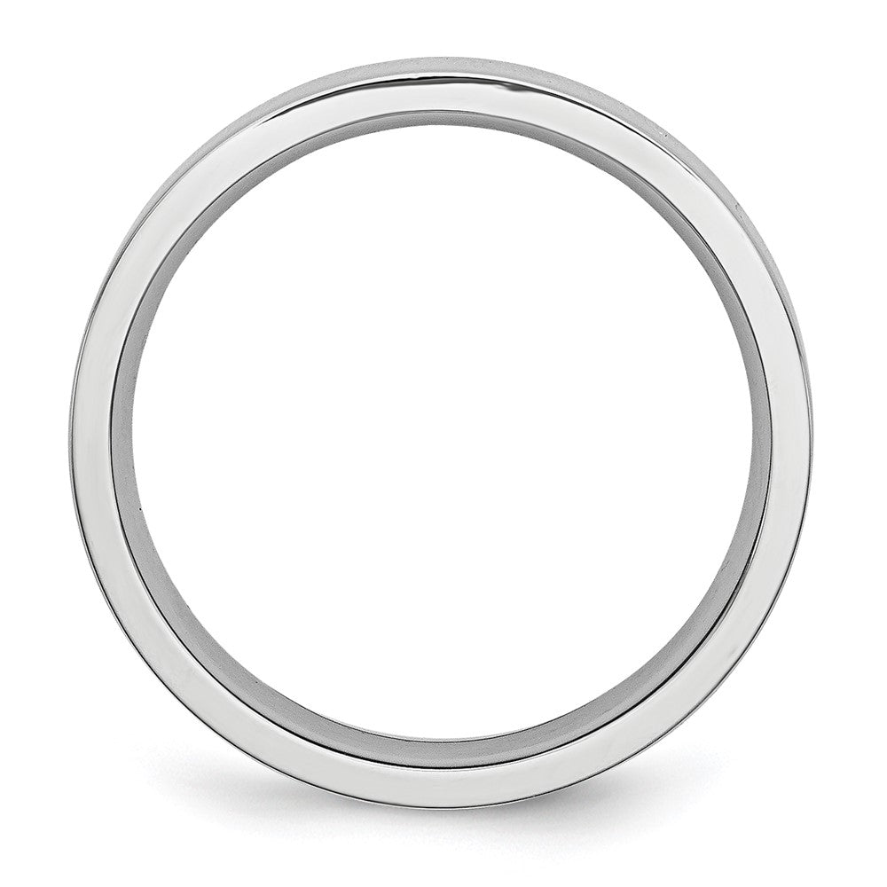 Chisel Cobalt Flat Polished 5mm Band