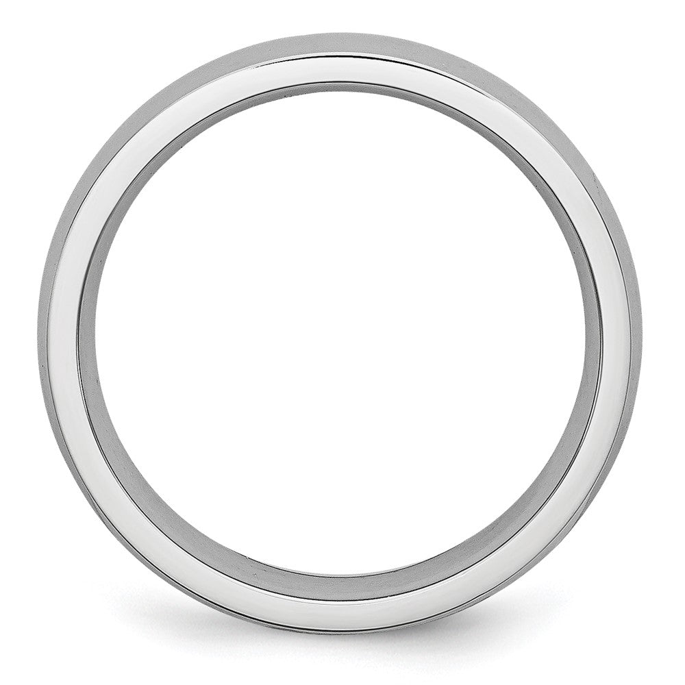 Chisel Cobalt Polished 5mm Half Round Band