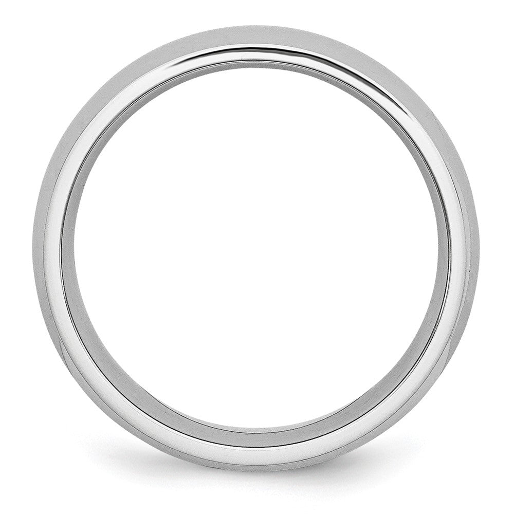 Chisel Cobalt Polished 7mm Half Round Band