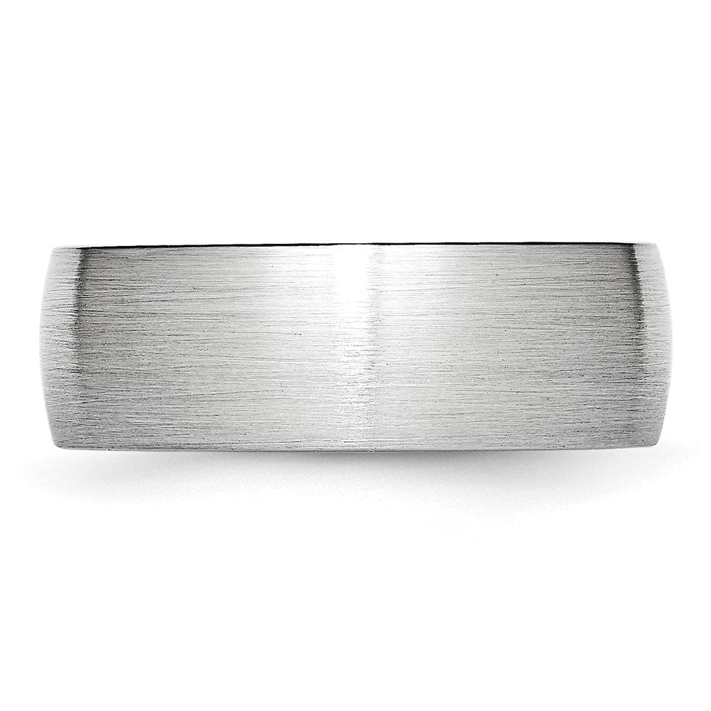 Chisel Cobalt Satin 8mm Half Round Band