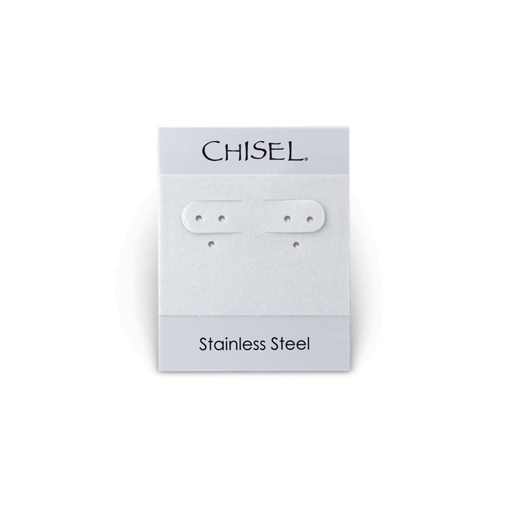 Package of 12 Chisel Hanging Earring Card