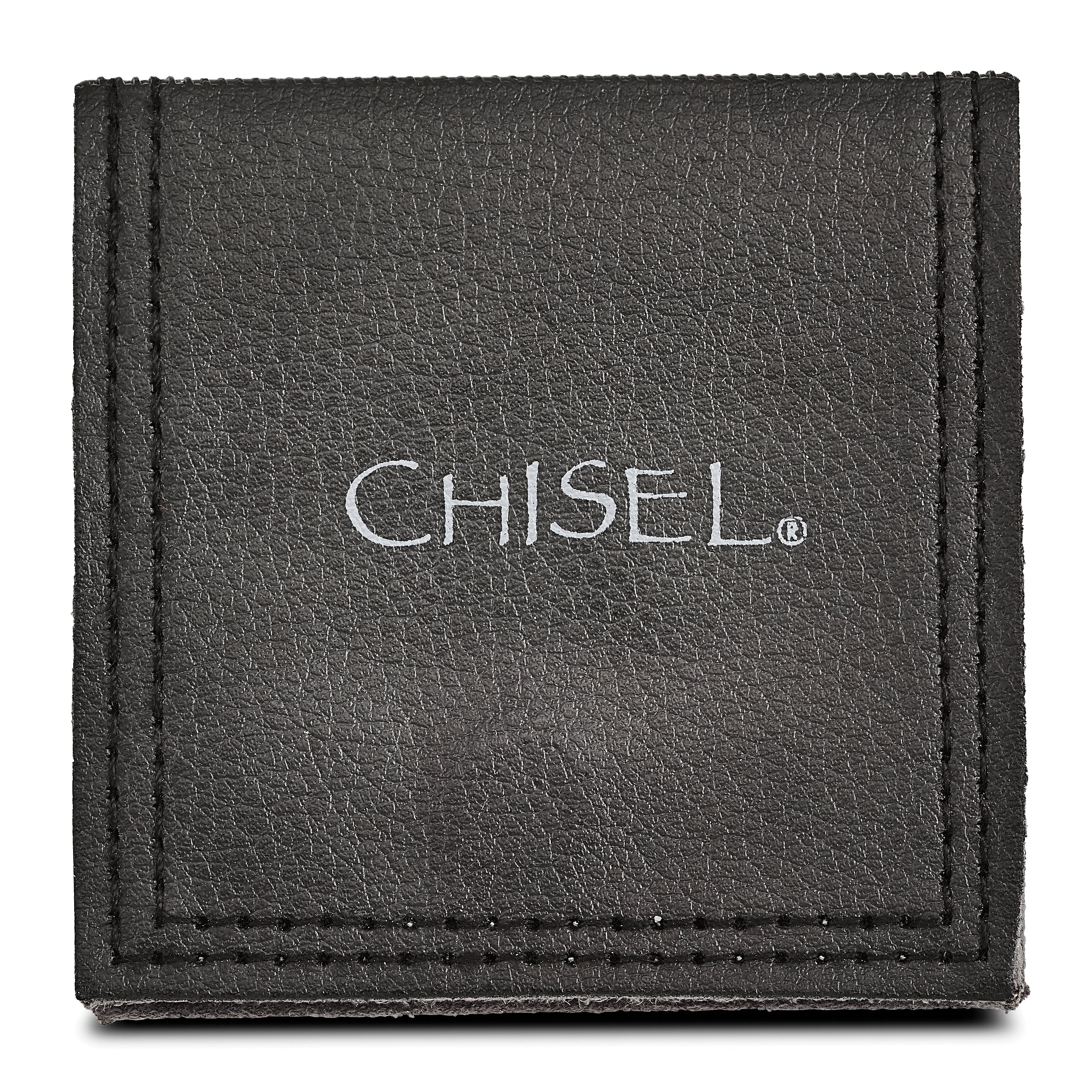 Chisel Stainless Steel Brushed 12mm Half Round Band