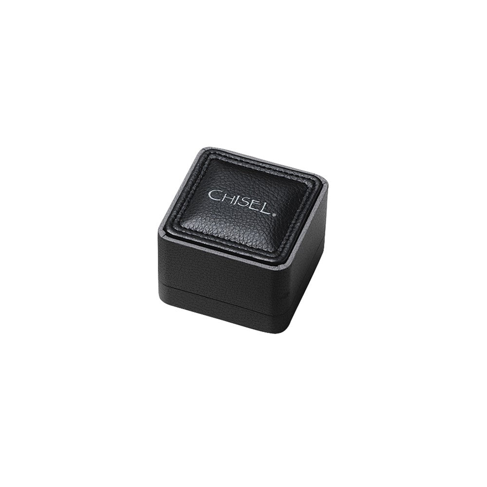 Chisel Stainless Steel Brushed and Polished Black IP-plated with Cable Money Clip