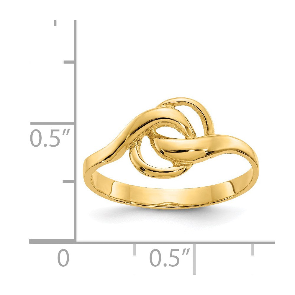 14k Free Form Ring