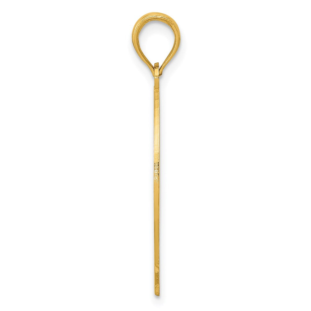 14k Ichthus Fish Pendant