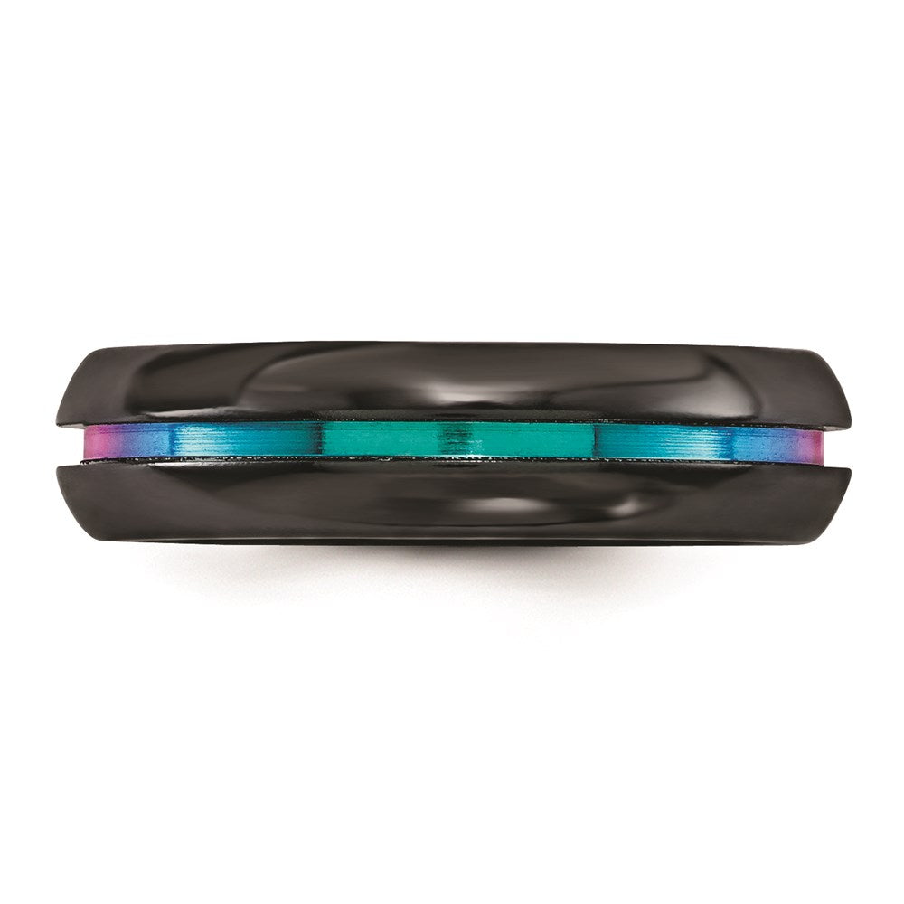 Edward Mirell Black Ti Anodized 6mm Band