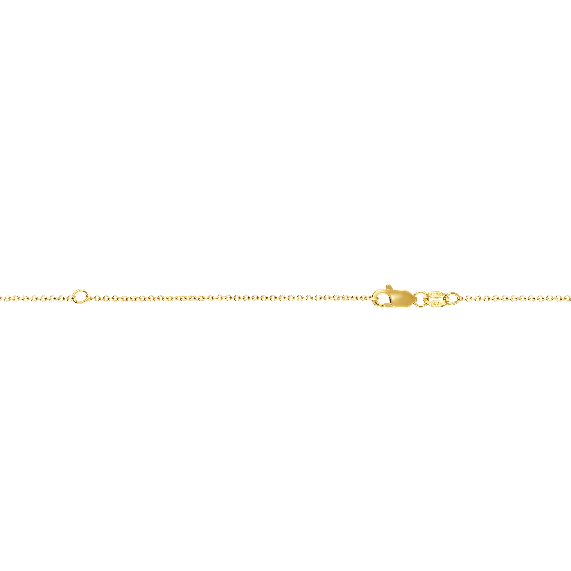 14K Yellow Gold 1.1mm Extendable 18" Chain with Lobster Lock. Jump Ring at 16 inches.