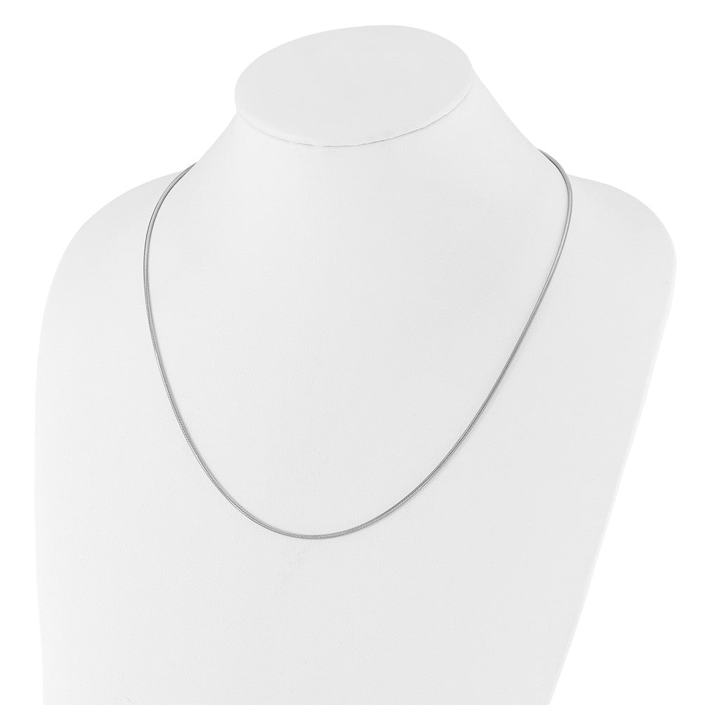 Sterling Silver Adjustable 1.6mm Snake Chain