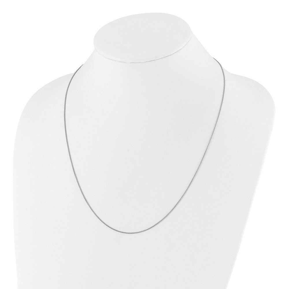 Sterling Silver Adjustable 1mm Spiga Chain