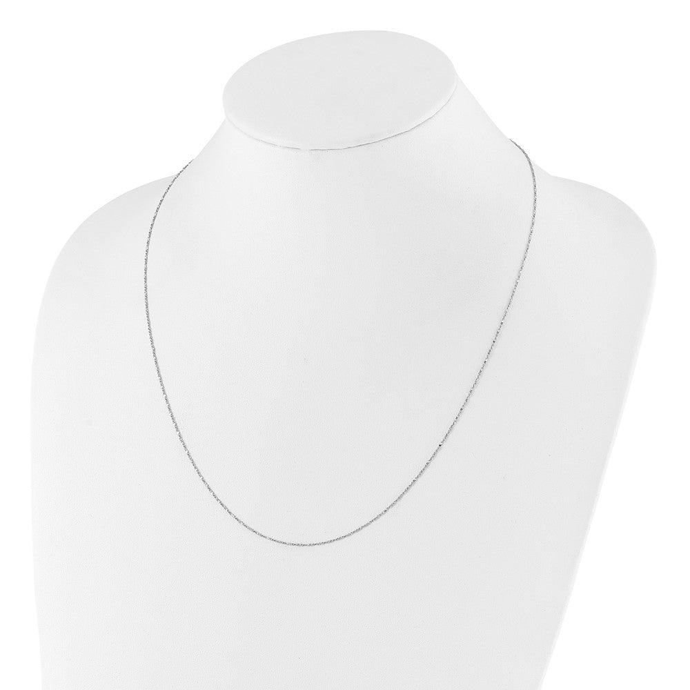 Sterling Silver Adjustable .95mm Singapore Chain