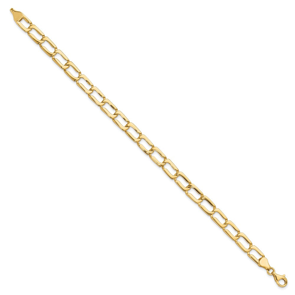 14k Polished Link Bracelet