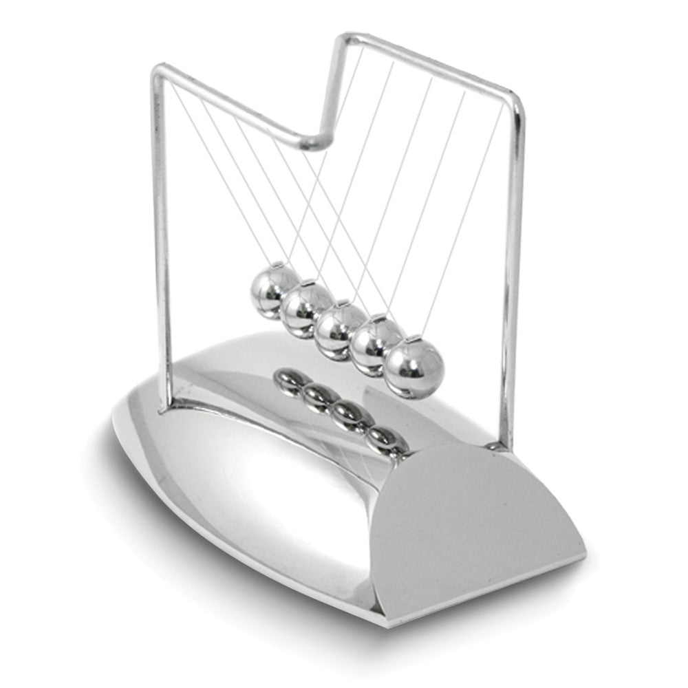 Polished Silver-tone Reactionery Desk Top Game