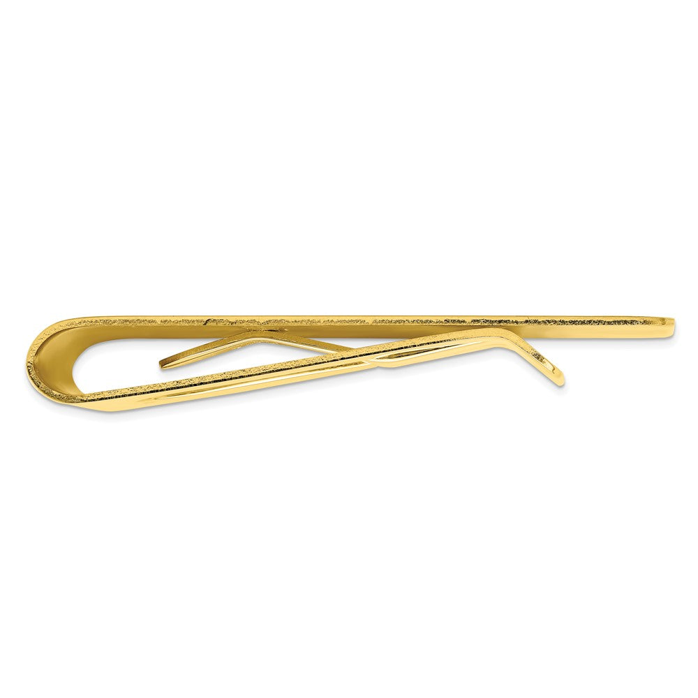 Gold-plated Kelly Waters with Engraveable Area Money Clip