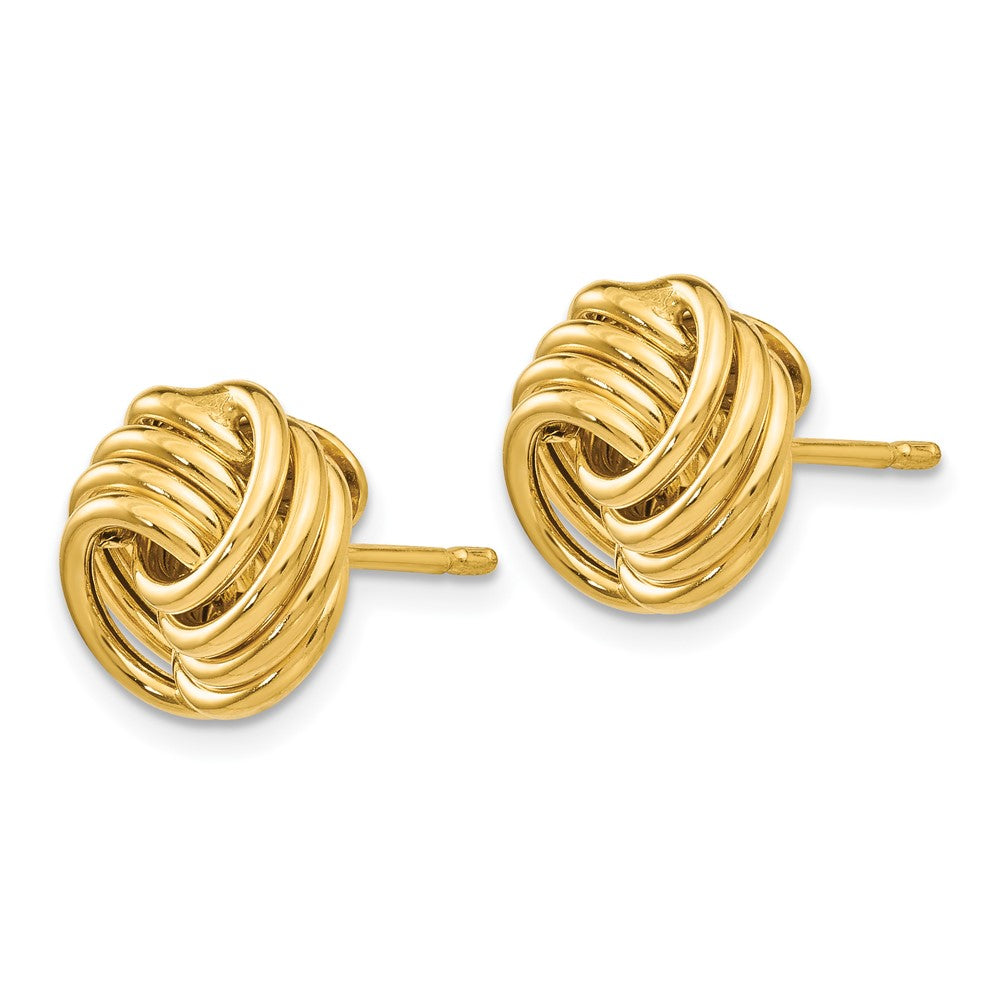 14k Polished Fancy Post Earrings