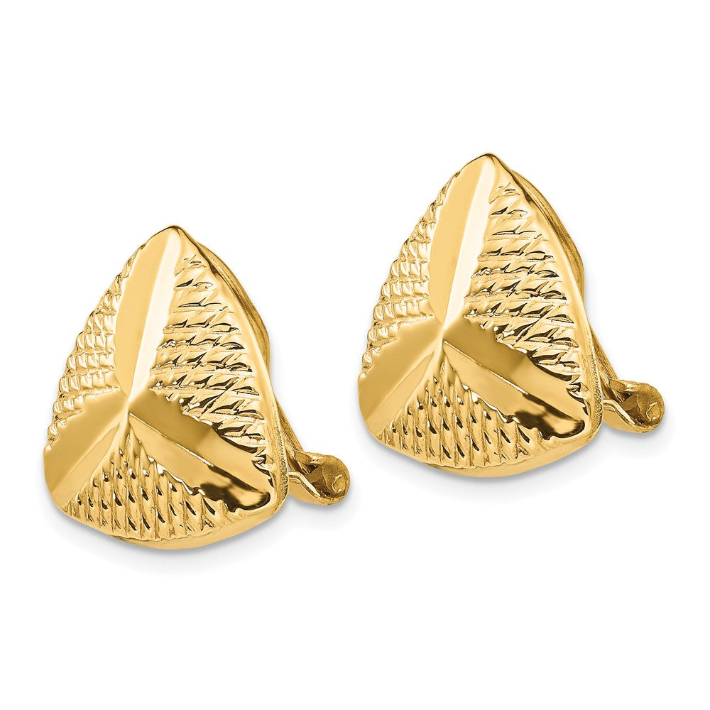 14k Non-pierced Fancy Earrings