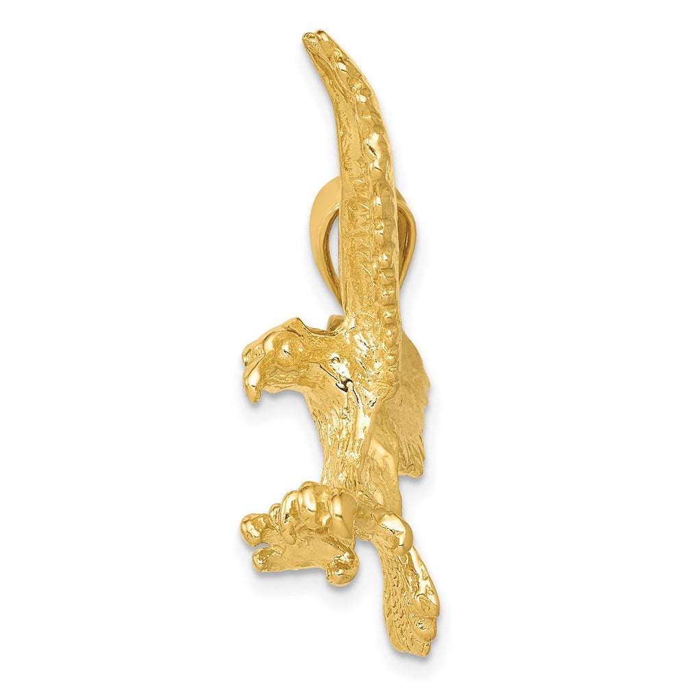 14k Eagle Pendant