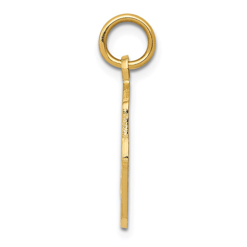 14k Comedy Mask Charm