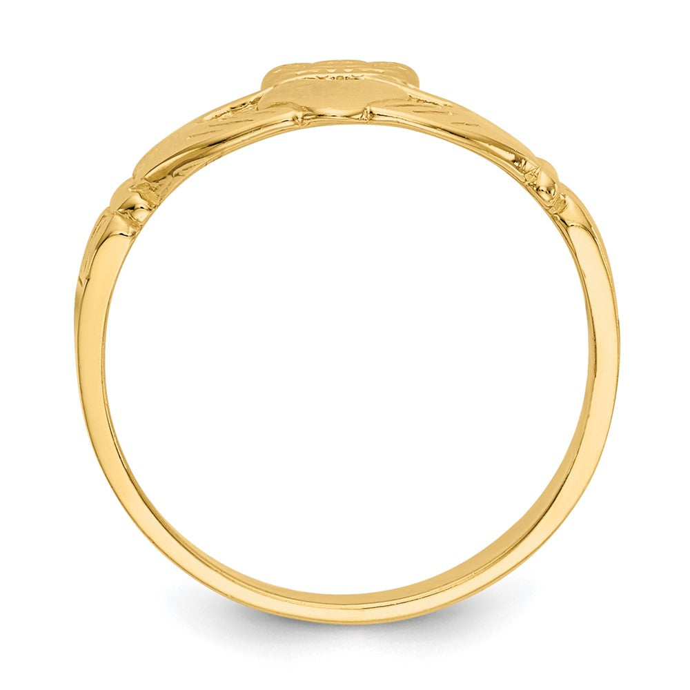 14k Baby Claddagh Ring