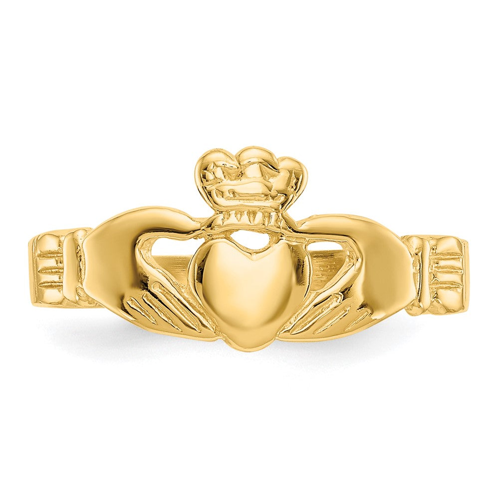14k Baby Claddagh Ring