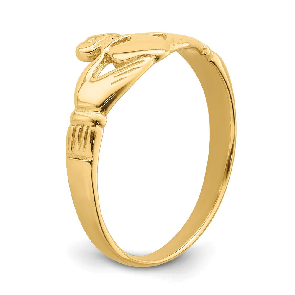 14k Baby Claddagh Ring