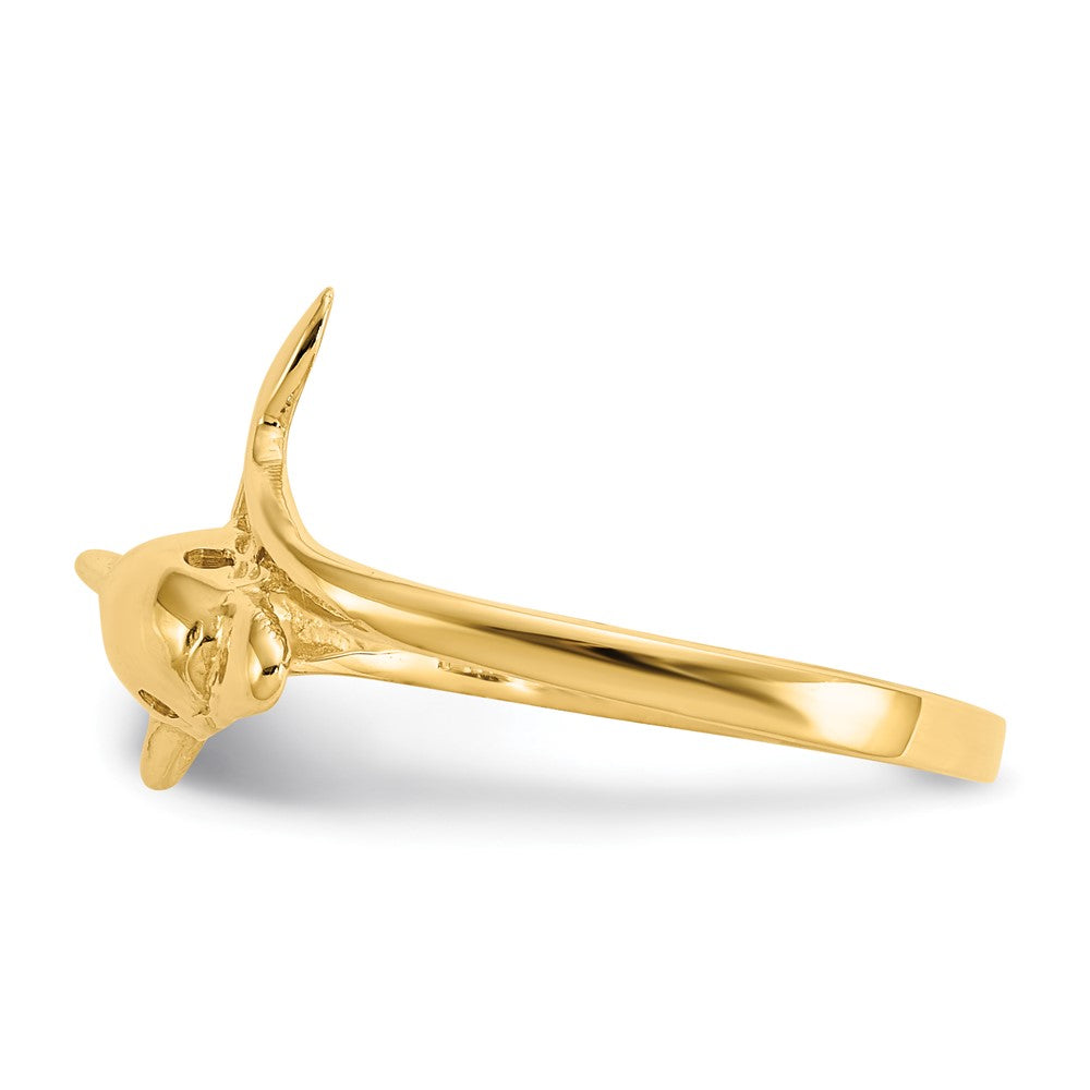 14k Dolphin Ring