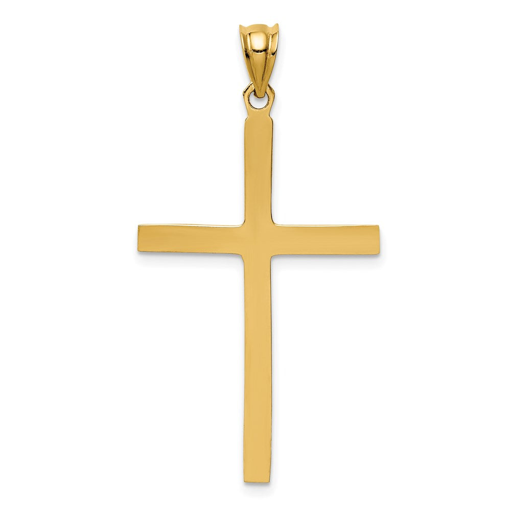14k Polished Cross Pendant