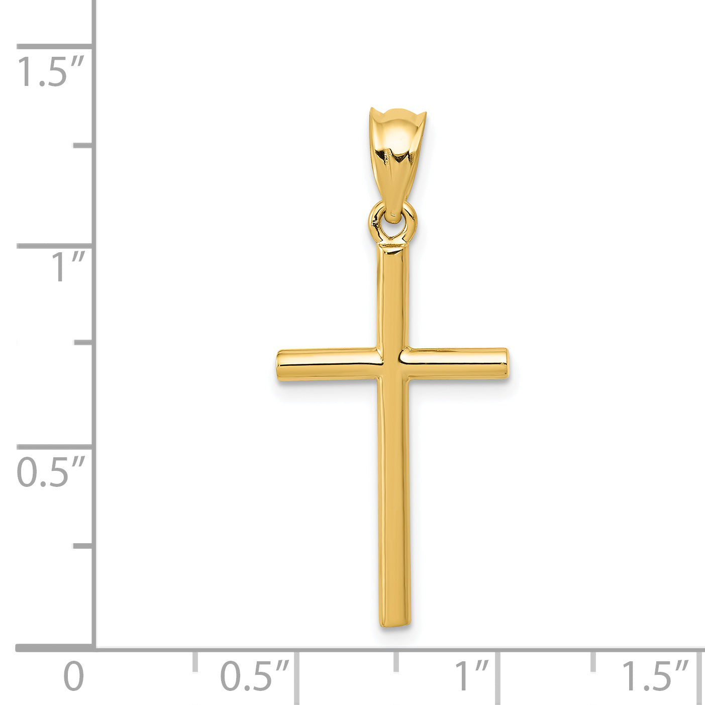 14k Cross Pendant