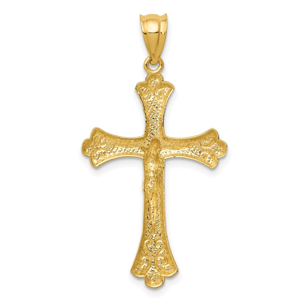 14k Crucifix Pendant
