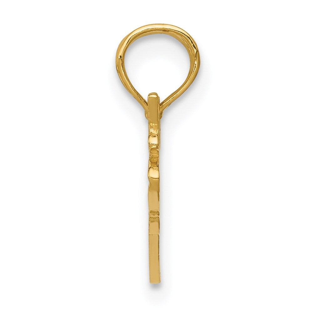 14k Cessna Plane Pendant